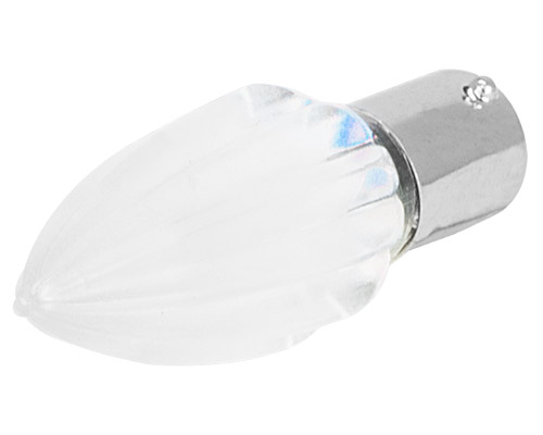 010BA9ALBL220 - Lampadina led blu, 50 mm, BA9S, 240 V AC-DC, luce fissa