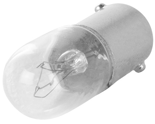 010BA9S24V-3W - Lampe à incandescence, BA9S, 24 V, 3 W