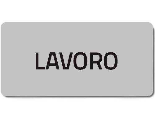 02022T - Tarraetiketti "LAVORO"