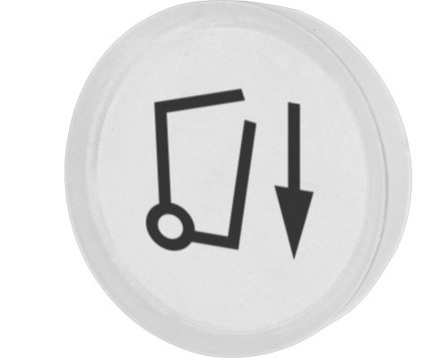 020DISE32 - Diffusore VOLTA CASSONETTO GIU' per pulsante