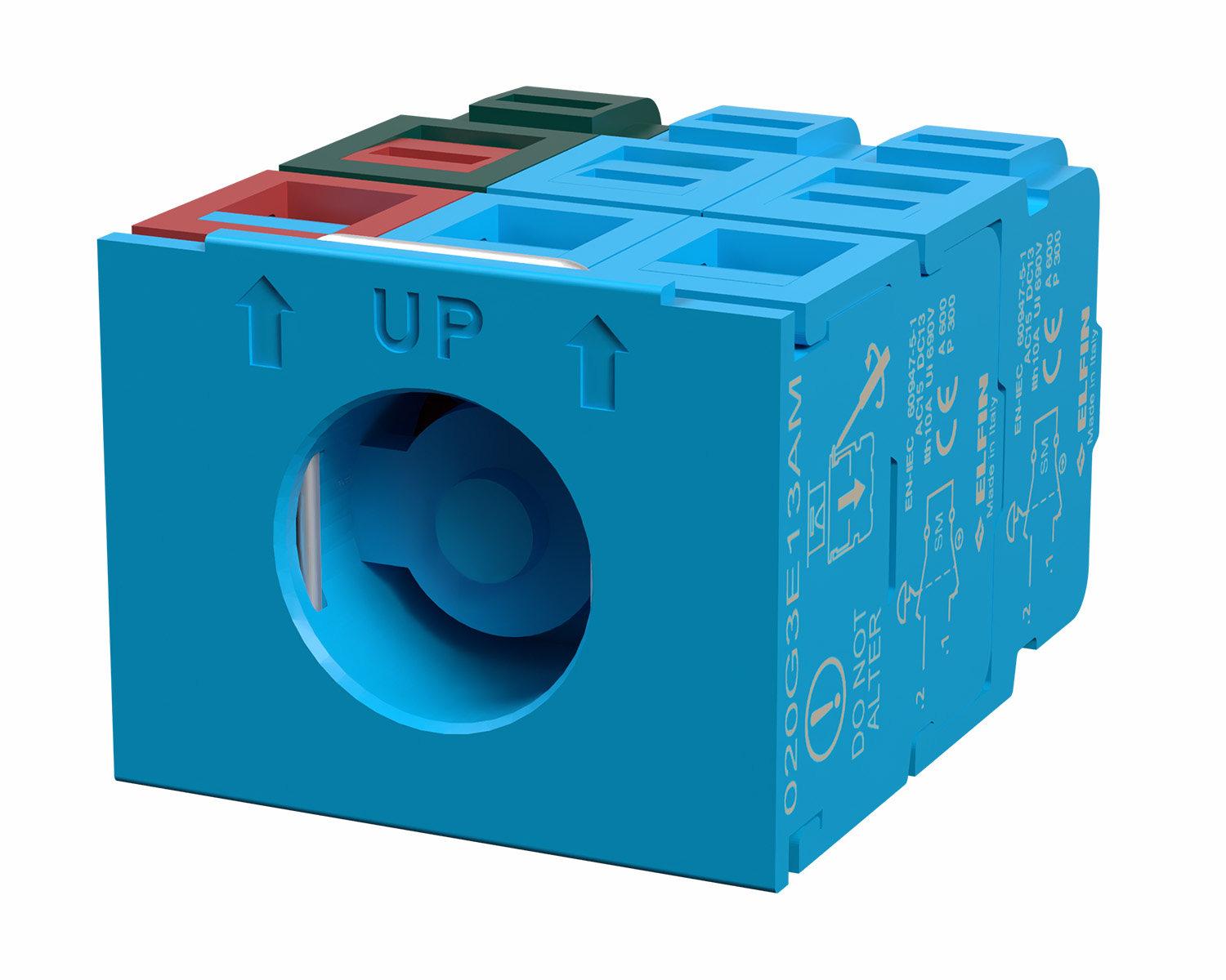 020G3E13AM - Elemento di contatto 1N.O.+1N.C. con automonitoraggio