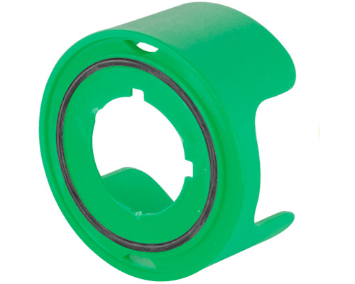 020GPFV - Garde de protection verte H25 bouton-poussoir coup de poing