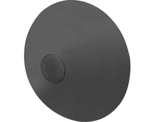 020PTF9MN - Palm push-button Ø 90, big dome, black