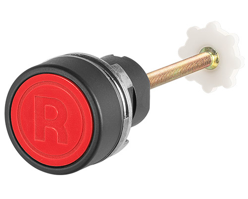 020RTAIR - Reset push-button, red