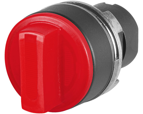 020SMTLAR - Selector luminoso de mando, rojo, 2 posiciones, Cam A,