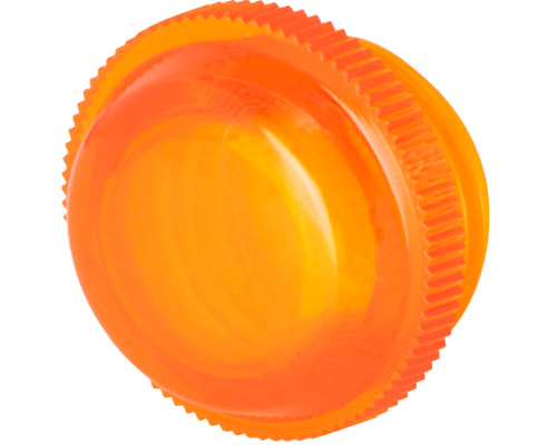 030GLSA - Cabochon plat orange pour voyant lumineux