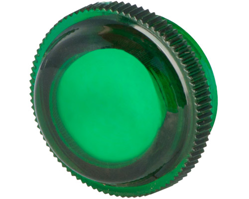 030GLSV - Vlakke groene lens voor controlelamp