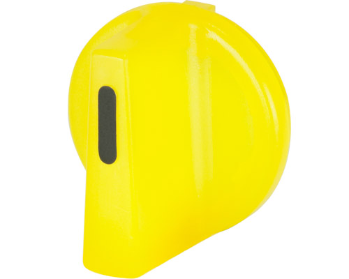 030GMG - Manette jaune pour bouton tournant lumineux