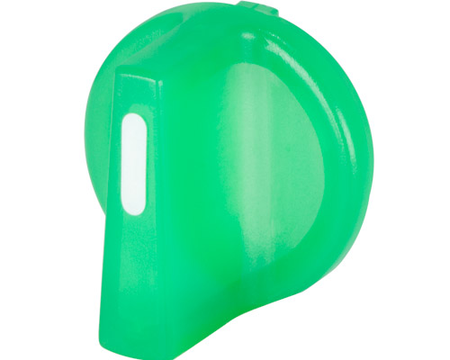 030GMV - Manette verte pour bouton tournant lumineux