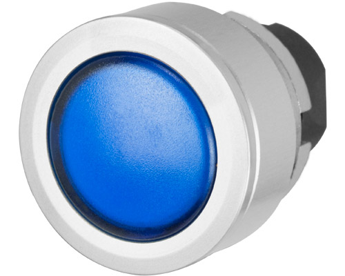 030LFIBL - Kontrolllampe, flächenbündig, blau