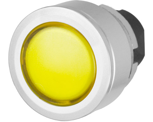 030LFIG - Pilot light, flush-mount, yellow