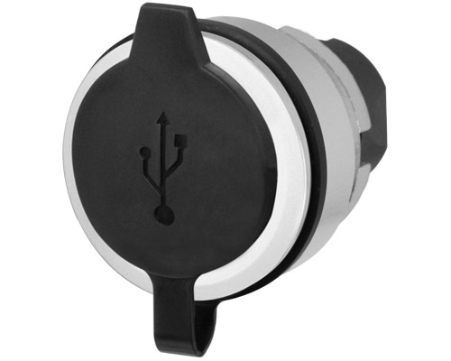 030PFUSB - USB socket 3.0 type A-A (female-female), flush-mount