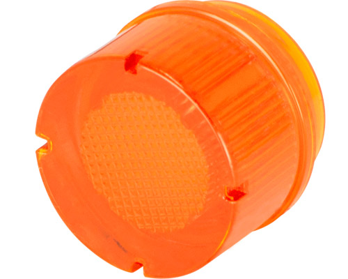 030RLAA - Orange lens for projecting push-button