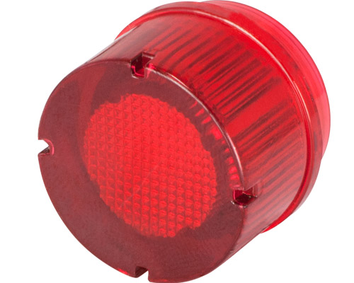 030RLAR - Red lens for projecting push-button