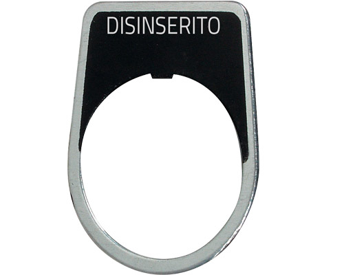 030TN1-22 - Placa "DISINSERITO"