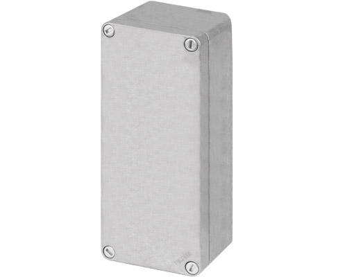 040C0820-6N - Caja botonera aluminio M10 85x200x65, en bruto, sin orificios, sin entrada cable