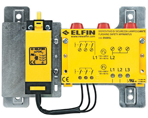 050ASL - Dispositivo di sicurezza lampeggiante trifase 220-690V