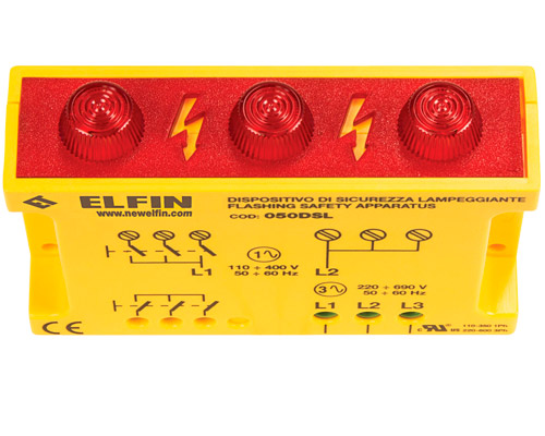 050DSL - Dispositif de sécurité clignotant, 110-690V