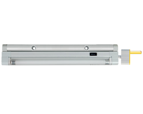 Luminária de teto linear fluorescente, 24V, 50/60HZ, 650 lm