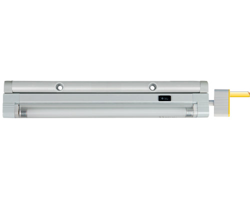 Luminária de teto linear fluorescente, 130V, 50/60HZ,350 lm