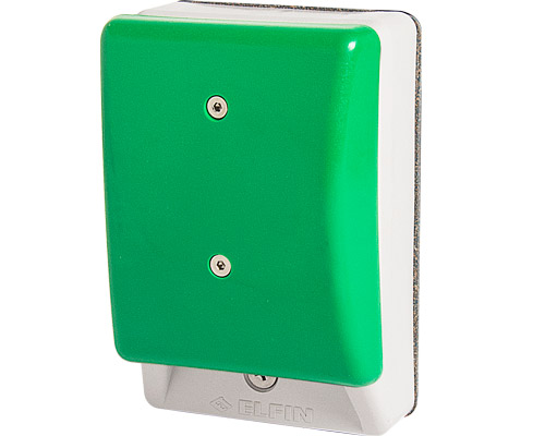 060APFV - Palm switch, momentary, green mushroom button, without enclosure