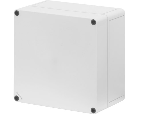 080C1818-11 - Polycarbonate push-button enclosure 180x182x110, undrilled