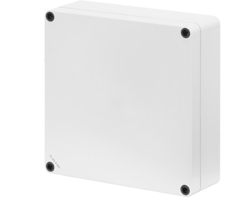 080C1818-6 - Polycarbonate push-button enclosure 180x182x63, undrilled