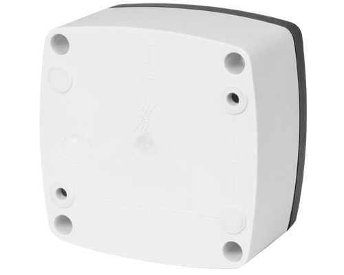 080F0808-5P1 - Push-button enclosure 84x84, 1 hole Ø 22