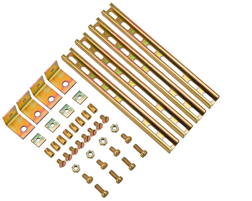 080GR250 - Adjustable perforated rail 250 mm