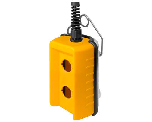 080RU140-GP2 - Hängetaster, Fernbedienung, 2 Bohrungen, gelb, UL
