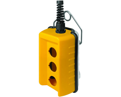 080RU140-GP3 - Hängetaster, Fernbedienung, 3 Bohrungen, gelb, UL