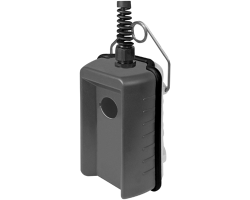 080RU140-P1 - Hängetaster, Fernbedienung, 1 Bohrung, grau, UL