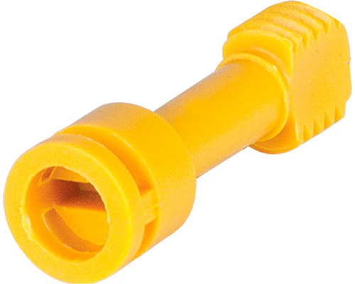 080VBG - Tornillo amarillo 34 mm para caja botonera